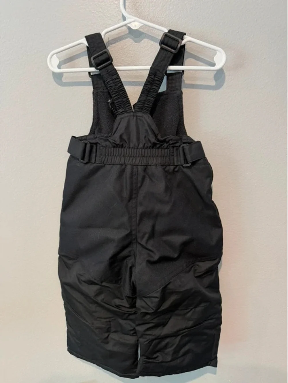 Cat & Jack Black Snow Bib Overalls 12M
